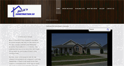 Desktop Screenshot of becksconstruction.com